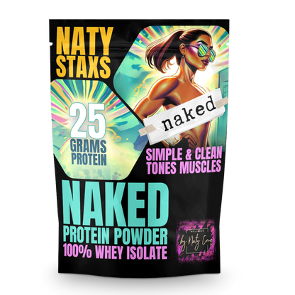 Naty Staxs - Naked Protein Powder - 12oz